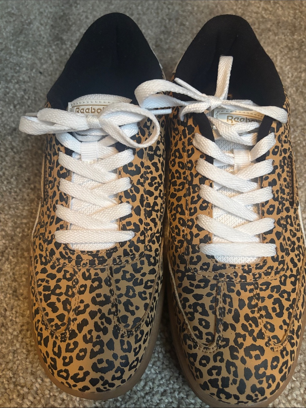 Leopard Print Reebok Sneakers - Picture 2 of 4